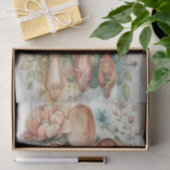 木製スプーンのフローラ分離 薄葉紙 (ギフト)