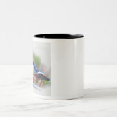 木製ダック – オス ツートーンマグカップ (中央)