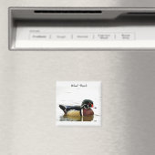 木製ダック（オス） マグネット (インサイチュ (食洗機))