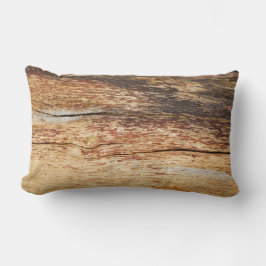 木製テクスチャクッション装飾用クッション ランバークッション