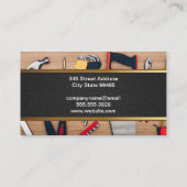 木製テーブル |建築ハンドツール 名刺 (裏面)