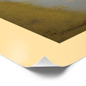 木製トップウォールタペストリー ポスター (コーナー)