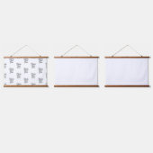 木製トップウォールタペストリー 吊り下げ型タペストリー (トリプル)