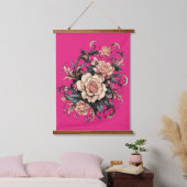 木製トップウォールタペストリー 吊り下げ型タペストリー (寝室)