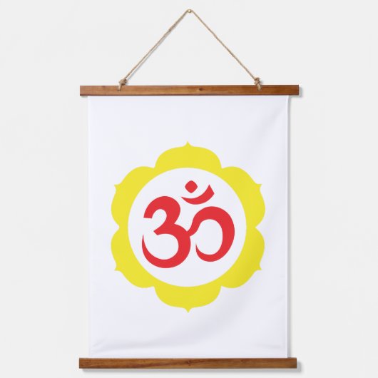 木製トップウォールタペストリー 吊り下げ型タペストリー (正面)