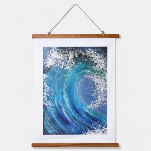 木製トップウォールタペストリー 吊り下げ型タペストリー (正面)