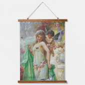 木製トップウォールタペストリー 吊り下げ型タペストリー (正面2)