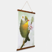 木製トップウォールタペストリー 吊り下げ型タペストリー (傾斜あり)