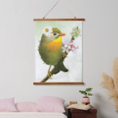 木製トップウォールタペストリー 吊り下げ型タペストリー (寝室)