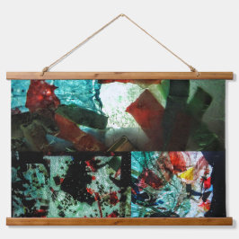 木製トップウォールタペストリー 吊り下げ型タペストリー