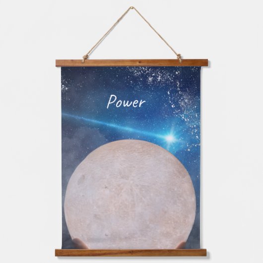 木製トップウォールタペストリー 吊り下げ型タペストリー (正面)