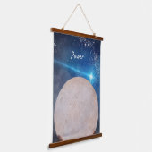 木製トップウォールタペストリー 吊り下げ型タペストリー (傾斜あり)