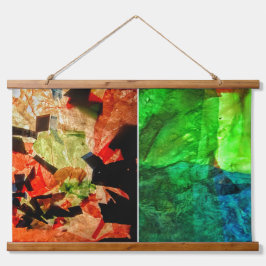 木製トップウォールタペストリー 吊り下げ型タペストリー