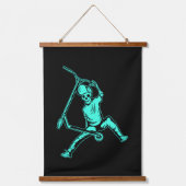 木製トップウォールタペストリー 吊り下げ型タペストリー (正面)