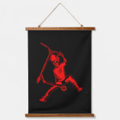 木製トップウォールタペストリー 吊り下げ型タペストリー (正面3)