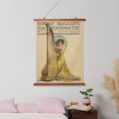 木製トップウォールタペストリー 吊り下げ型タペストリー (寝室)