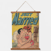 木製トップウォールタペストリー 吊り下げ型タペストリー (正面)