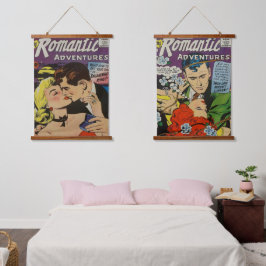 木製トップウォールタペストリー 吊り下げ型タペストリー