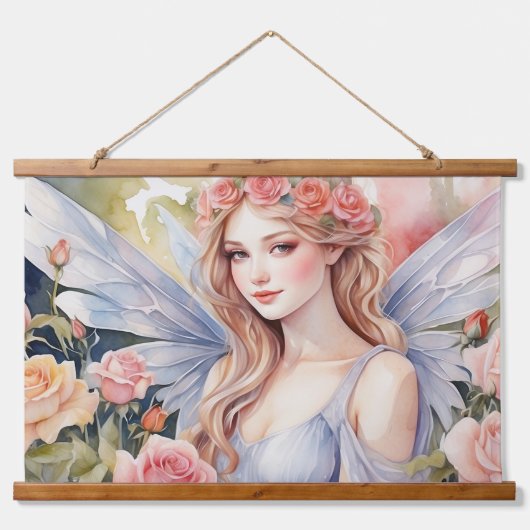 木製トップウォールタペストリー 吊り下げ型タペストリー (正面2)