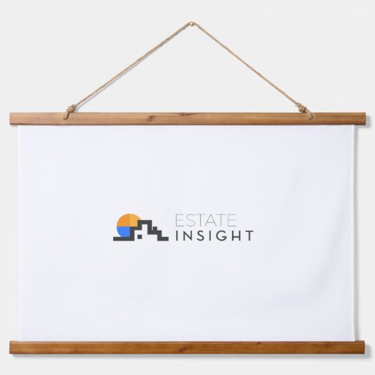 木製トップウォールタペストリー 吊り下げ型タペストリー (正面)