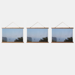 木製トップウォールタペストリー 吊り下げ型タペストリー