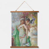 木製トップウォールタペストリー 吊り下げ型タペストリー (正面2)