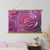 木製トップウォールタペストリー 吊り下げ型タペストリー (寝室)