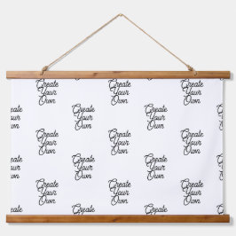 木製トップウォールタペストリー 吊り下げ型タペストリー