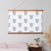 木製トップウォールタペストリー 吊り下げ型タペストリー (寝室)