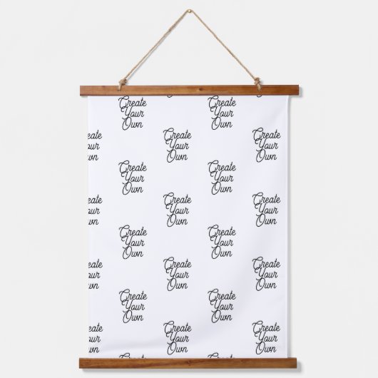 木製トップウォールタペストリー 吊り下げ型タペストリー (正面)