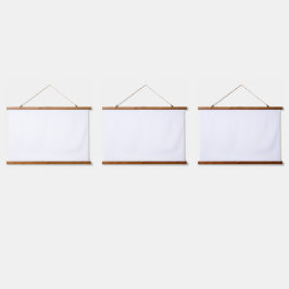 木製トップウォールタペストリー 吊り下げ型タペストリー