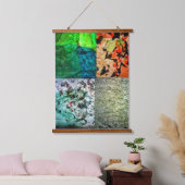 木製トップウォールタペストリー 吊り下げ型タペストリー (寝室)