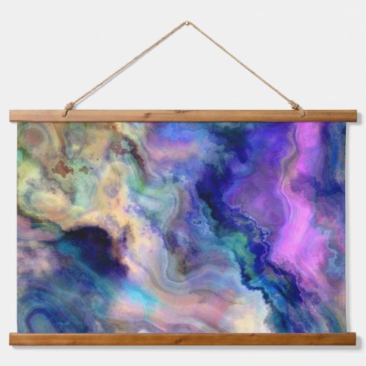 木製トップウォールタペストリー 吊り下げ型タペストリー (正面)