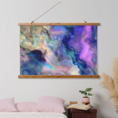 木製トップウォールタペストリー 吊り下げ型タペストリー (寝室)