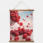 木製トップウォールタペストリー 吊り下げ型タペストリー (正面)