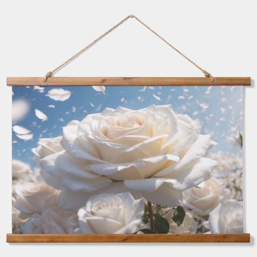 木製トップウォールタペストリー 吊り下げ型タペストリー (正面)