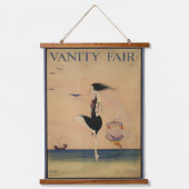 木製トップウォールタペストリー 吊り下げ型タペストリー (正面)