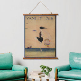 木製トップウォールタペストリー 吊り下げ型タペストリー