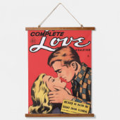 木製トップウォールタペストリー 吊り下げ型タペストリー (正面2)