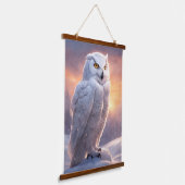 木製トップウォールタペストリー 吊り下げ型タペストリー (傾斜あり)