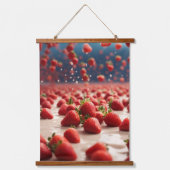 木製トップウォールタペストリー 吊り下げ型タペストリー (正面)