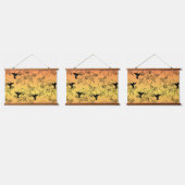 木製トップウォールタペストリー 吊り下げ型タペストリー (トリプル)