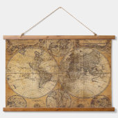 木製トップウォールタペストリー 吊り下げ型タペストリー (正面)