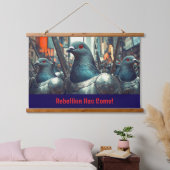 木製トップウォールタペストリー 吊り下げ型タペストリー (寝室)