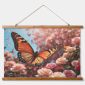 木製トップウォールタペストリー 吊り下げ型タペストリー (正面2)