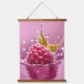 木製トップウォールタペストリー 吊り下げ型タペストリー (正面)