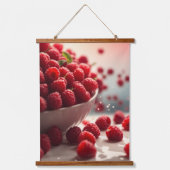 木製トップウォールタペストリー 吊り下げ型タペストリー (正面)