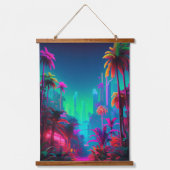 木製トップウォールタペストリー 吊り下げ型タペストリー (正面2)