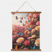 木製トップウォールタペストリー 吊り下げ型タペストリー (正面2)