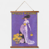 木製トップウォールタペストリー 吊り下げ型タペストリー (正面)